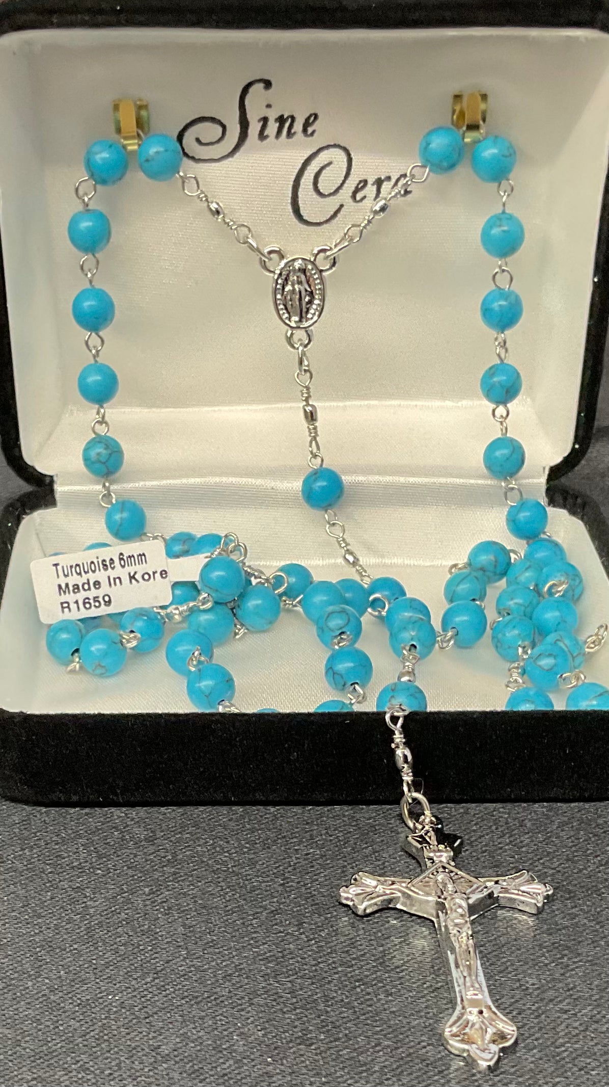 Turquoise 6mm Rosary