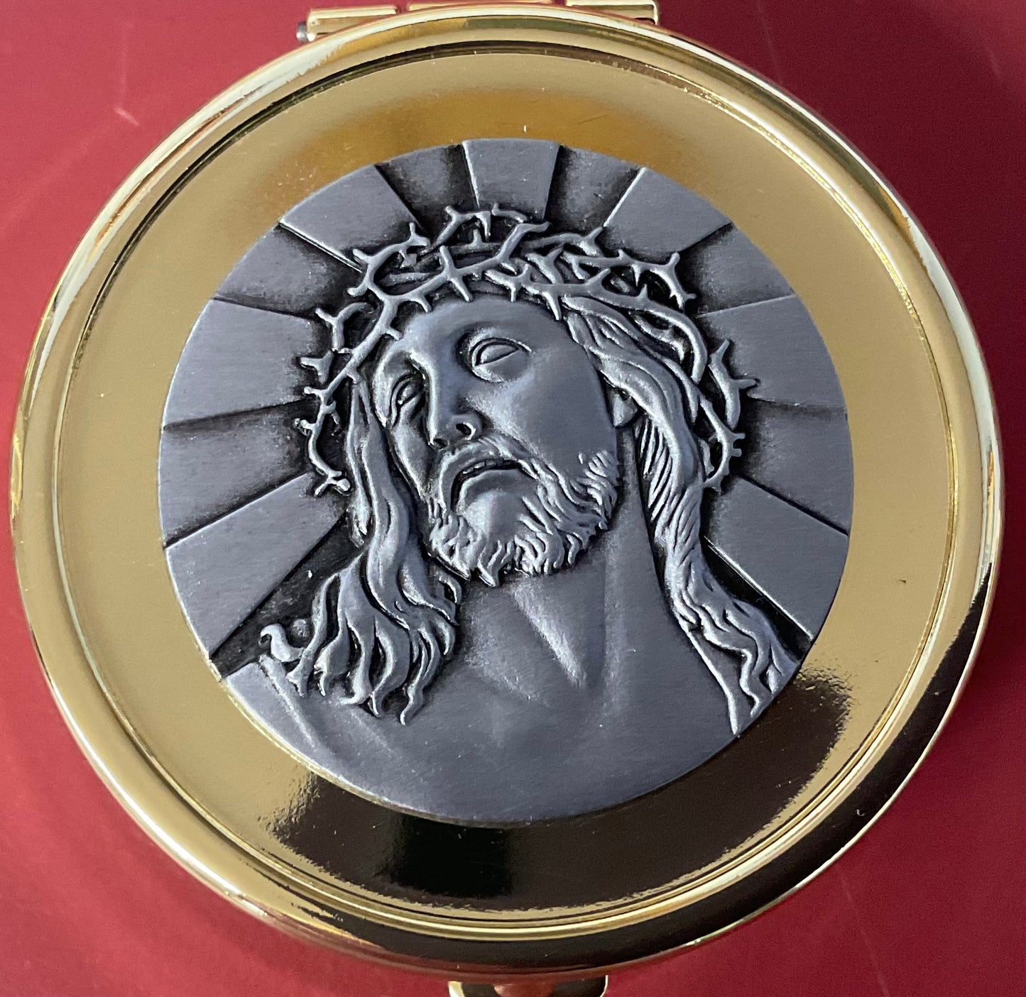 Gold Pyx Ecce Homo