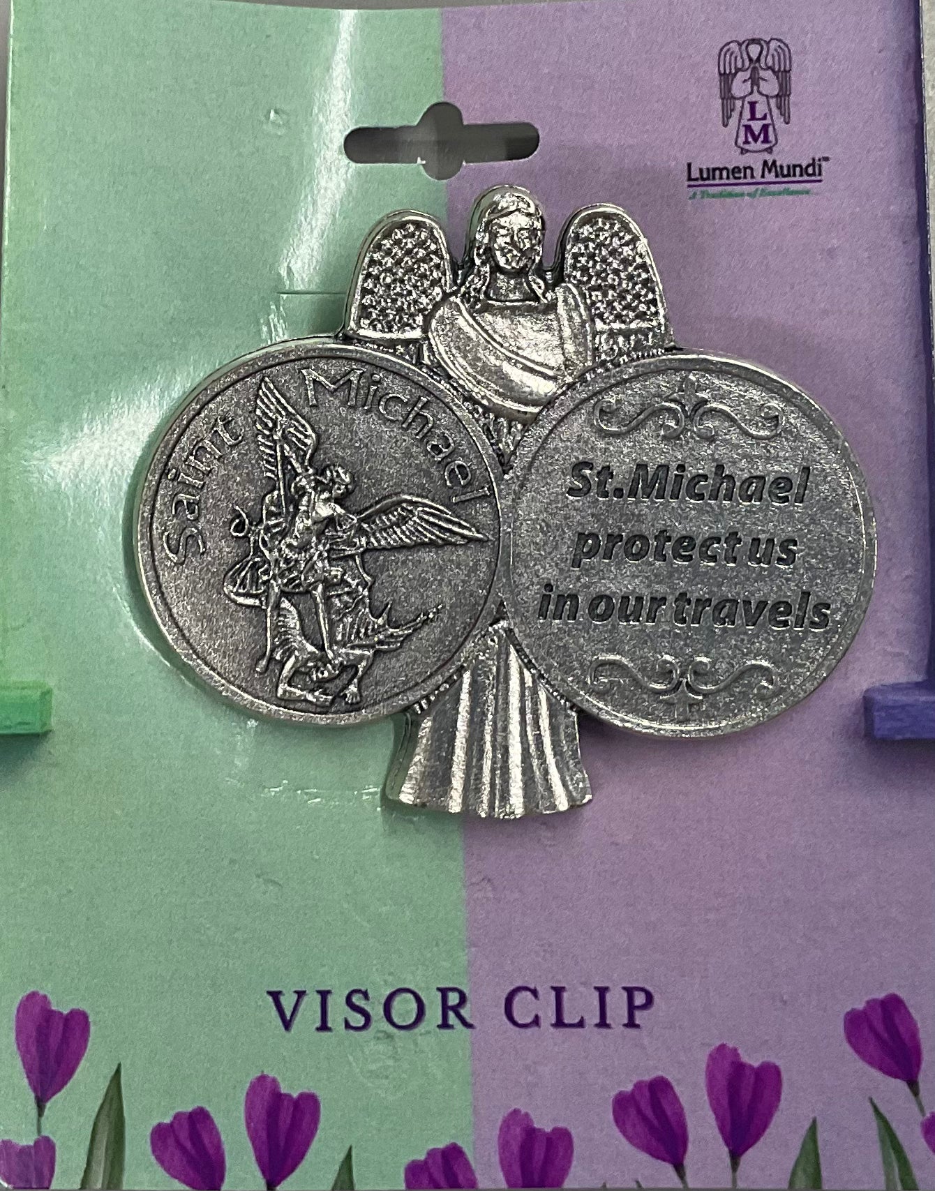 St. Michael Visor Clip