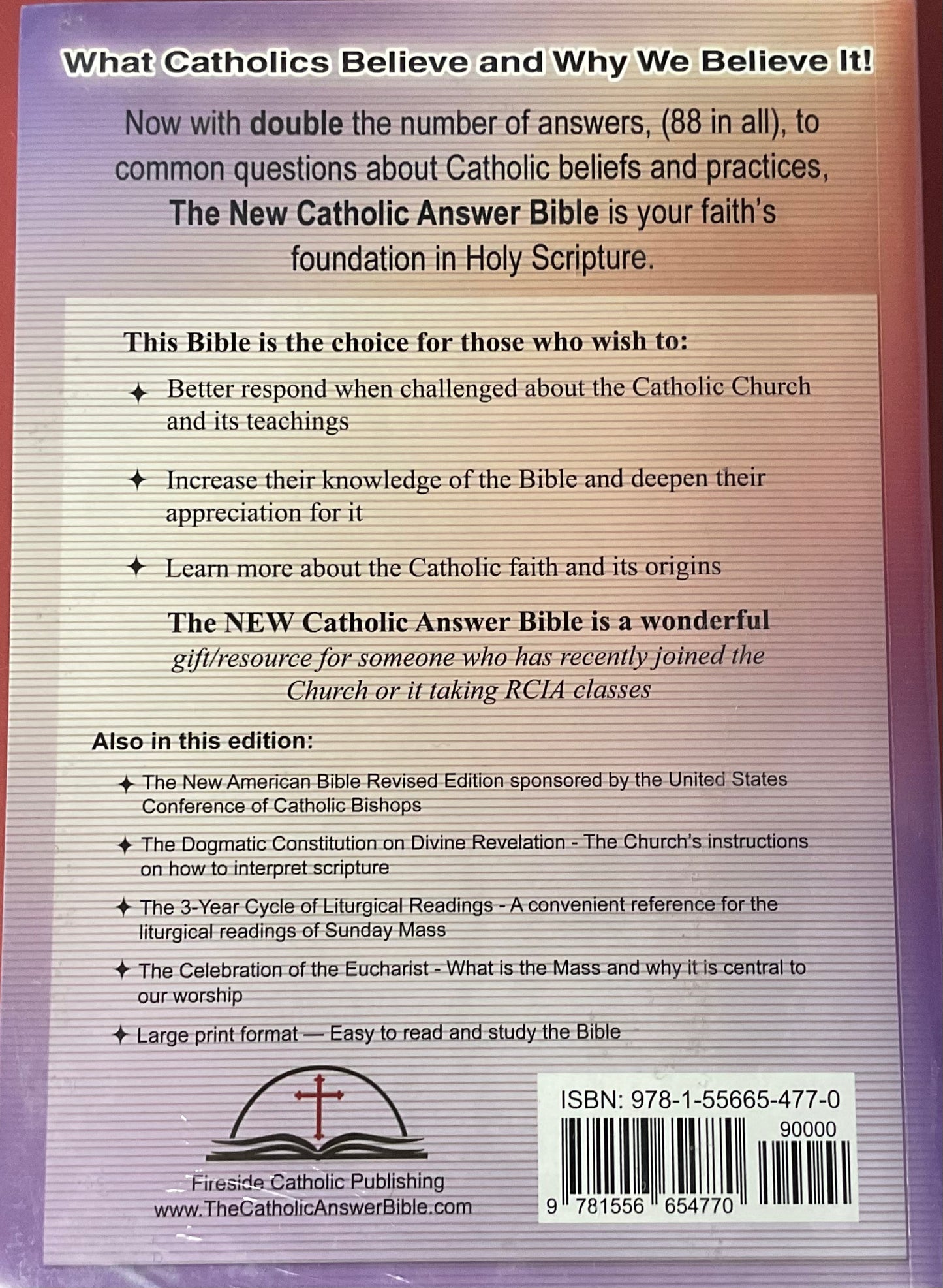 The New Catholic Answer Bible`