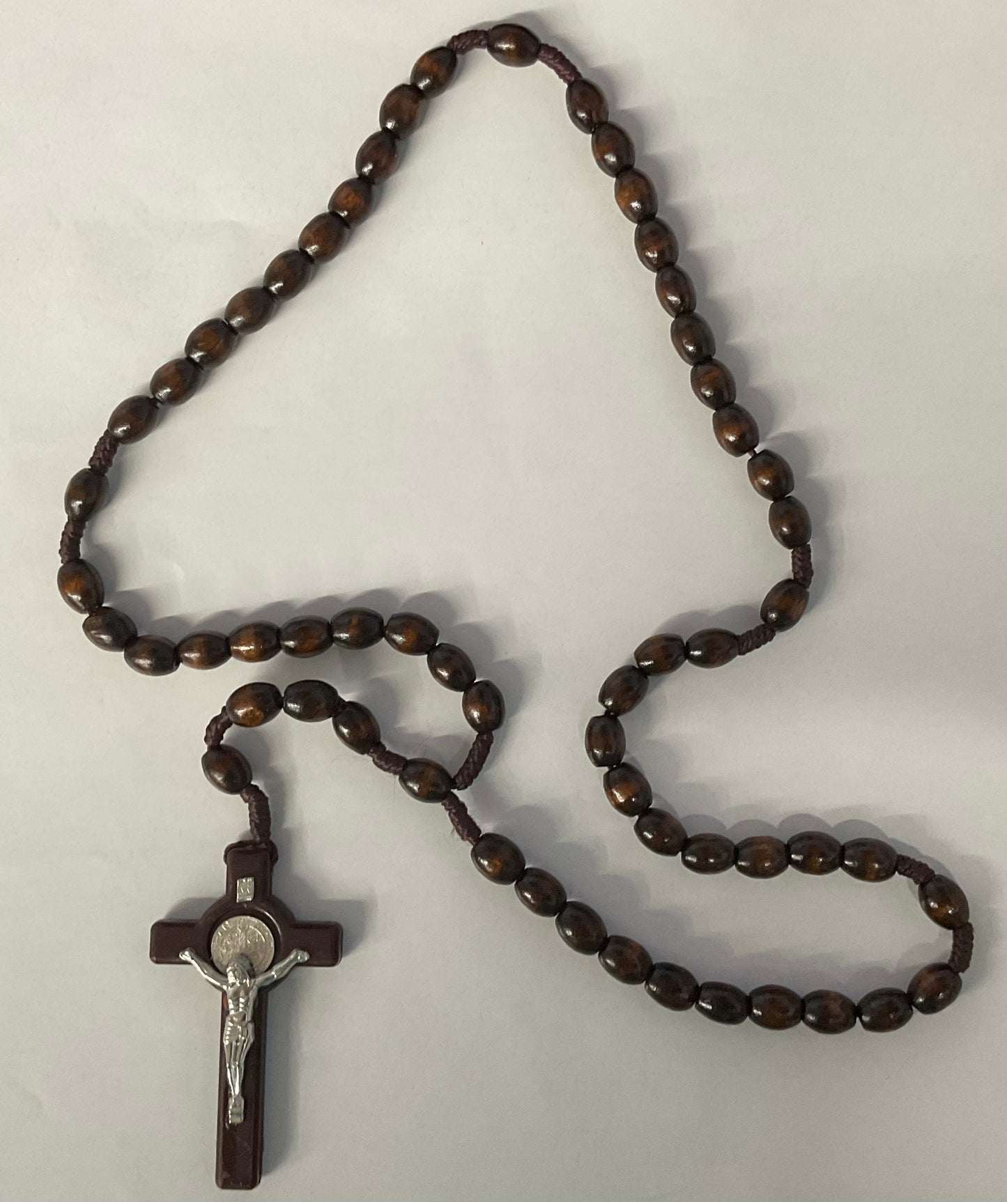 St. Benedict Wood Rosary