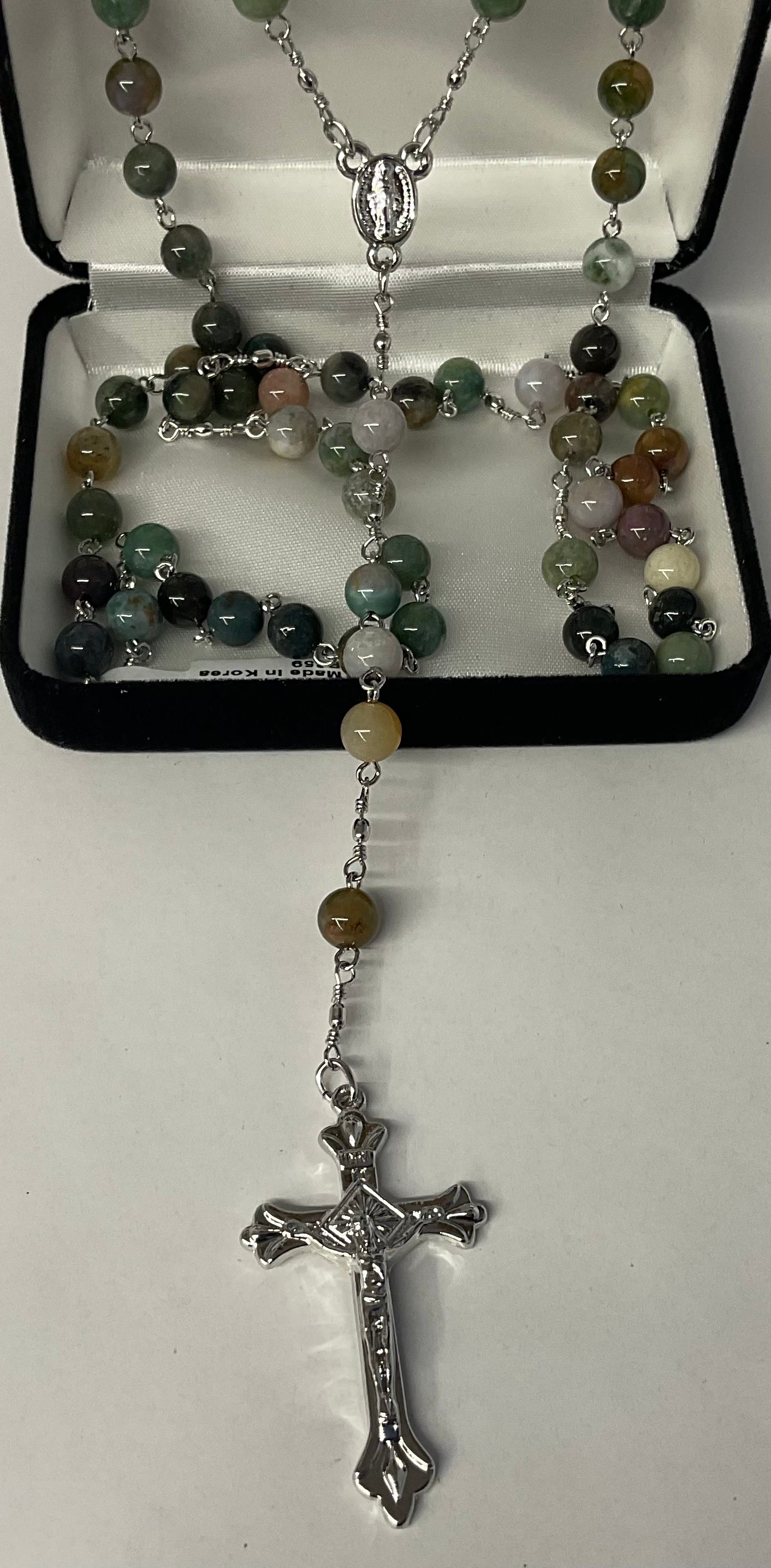 Multicolor Onyx Rosary