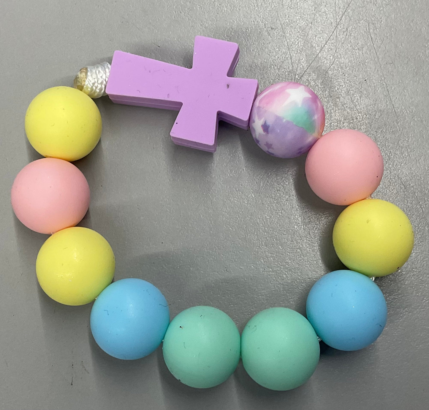 Teething Ring Rosary Ring