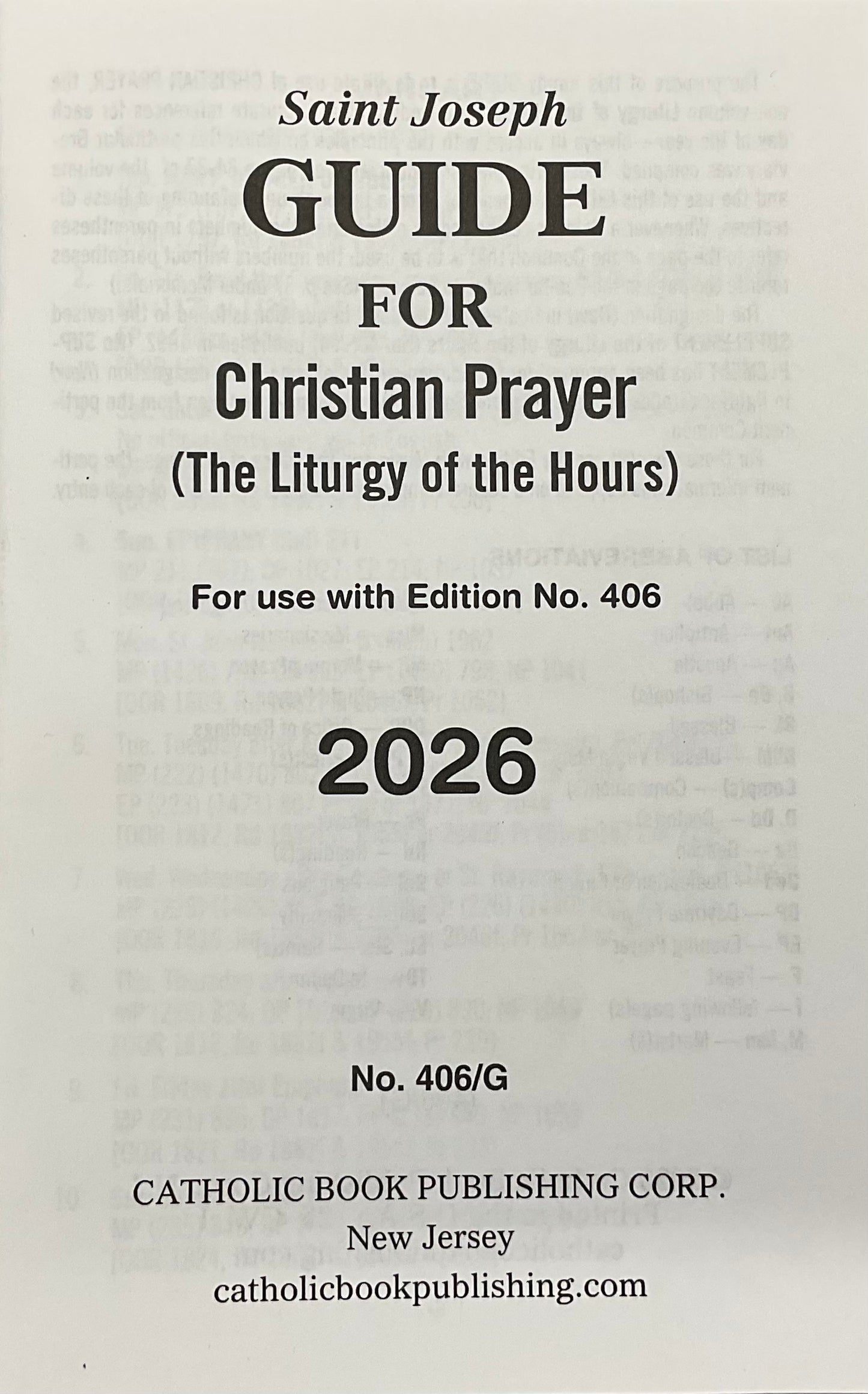 Christian Prayer Guide 2026