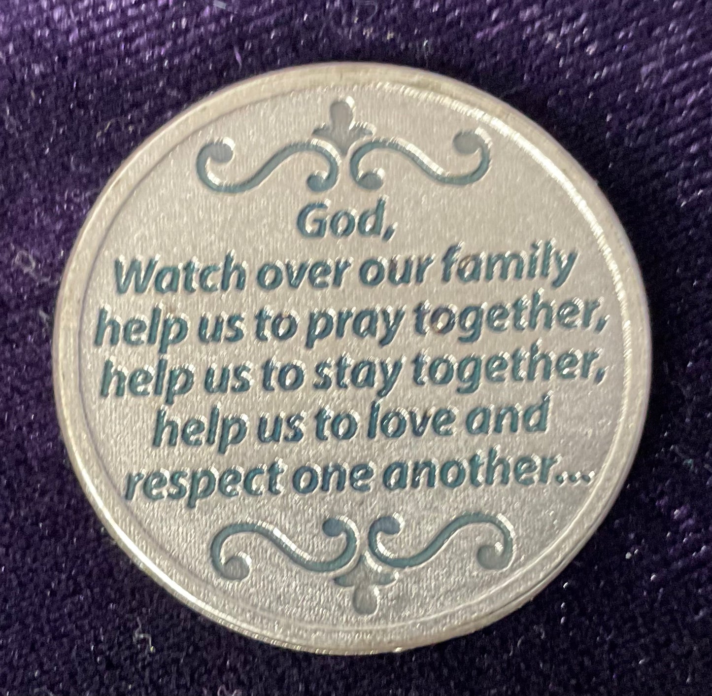 Holy Family Prayer Coin