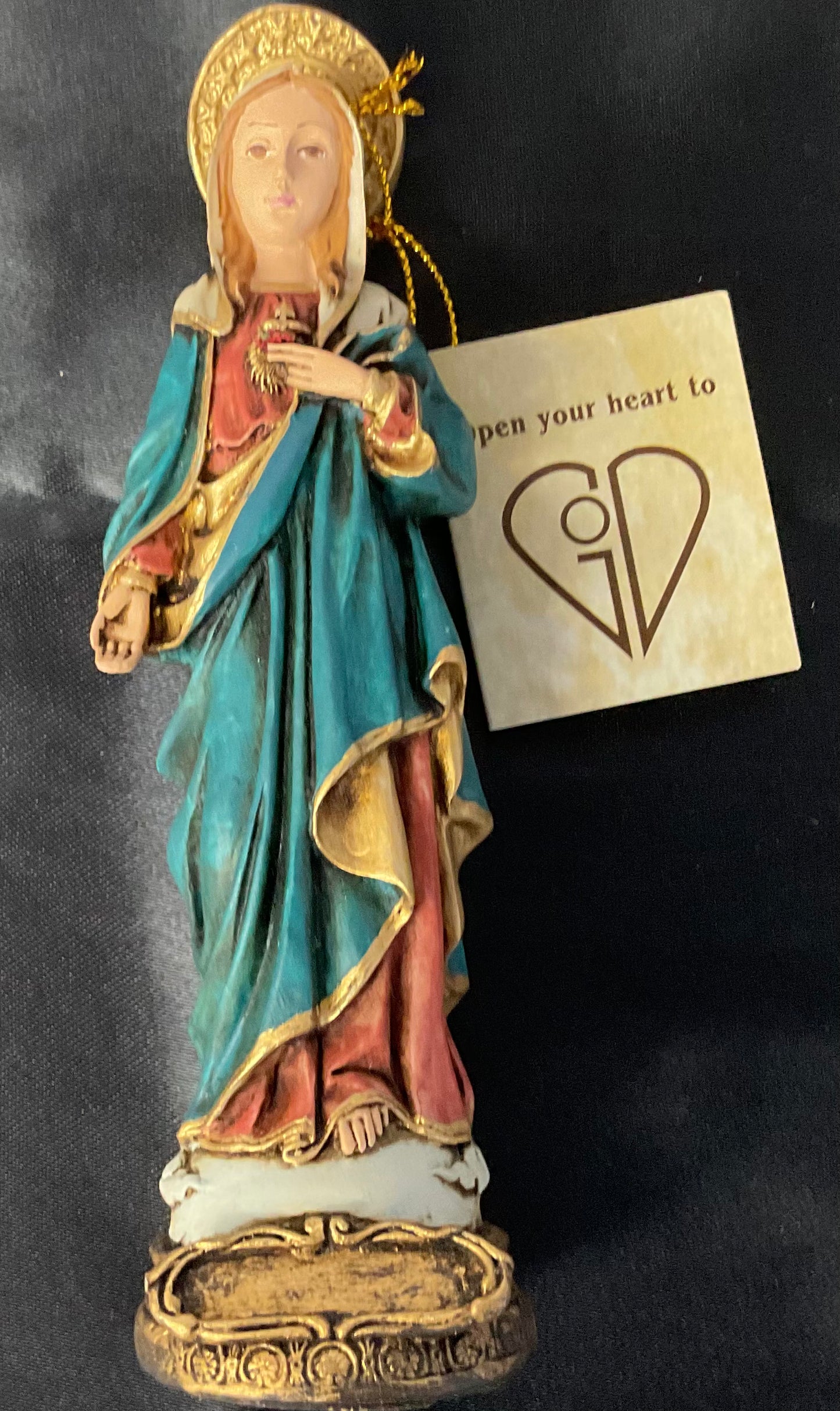 Immaculate Heart of Mary Statue 6”