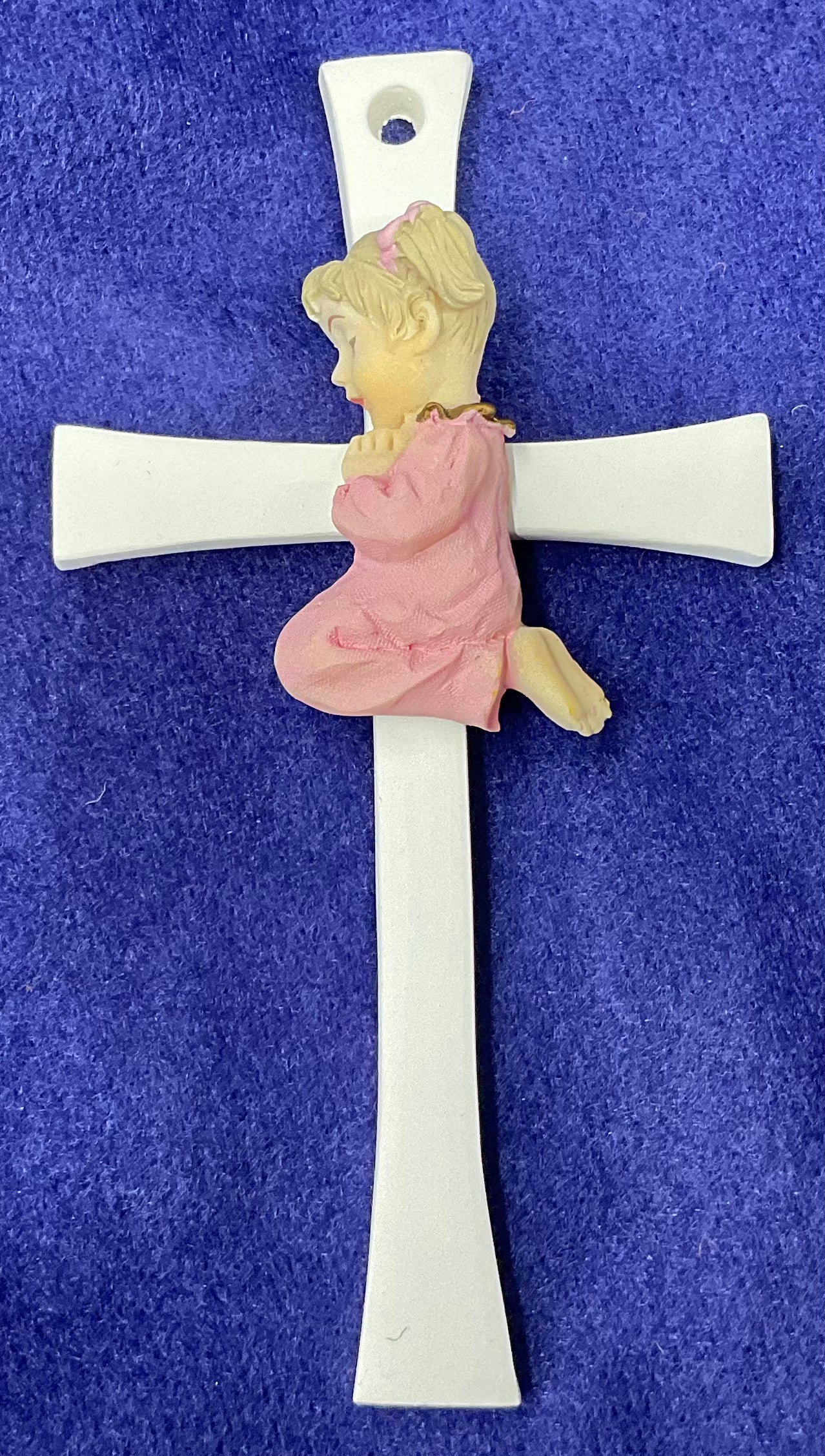 Praying Girl Cross