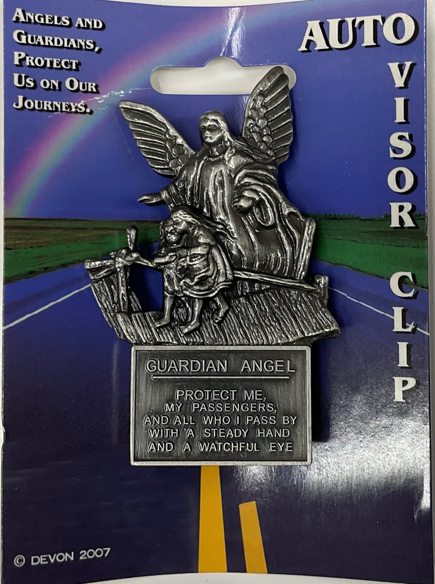 Guardian Angel Visor Clip