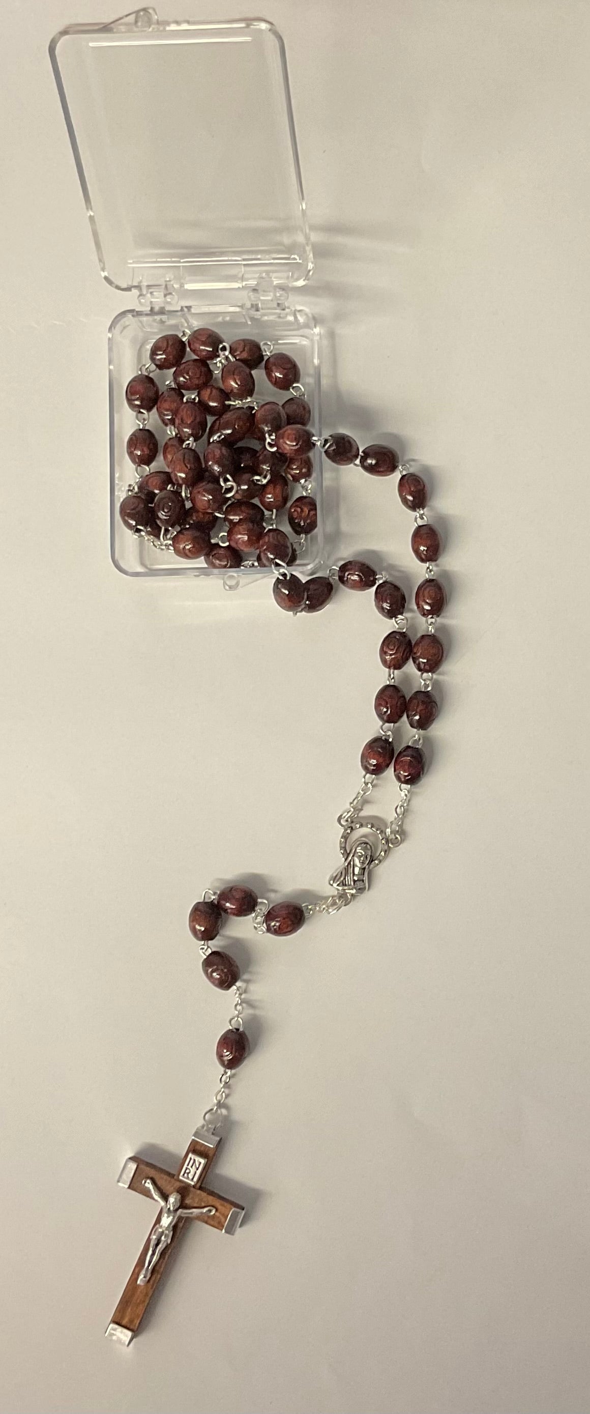 Brown Wood Rosary