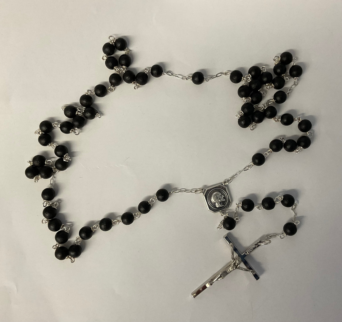 Black Wooden Rosary