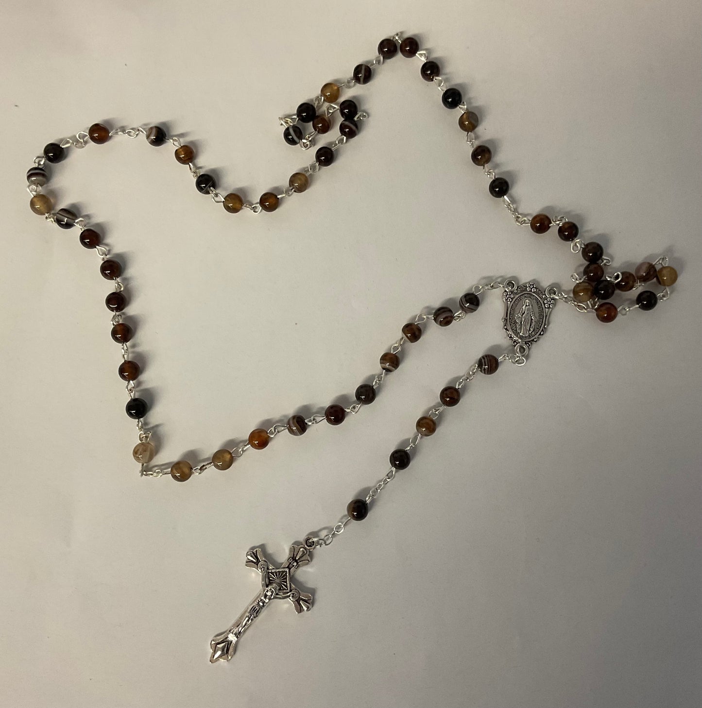 Brown Jade Rosary