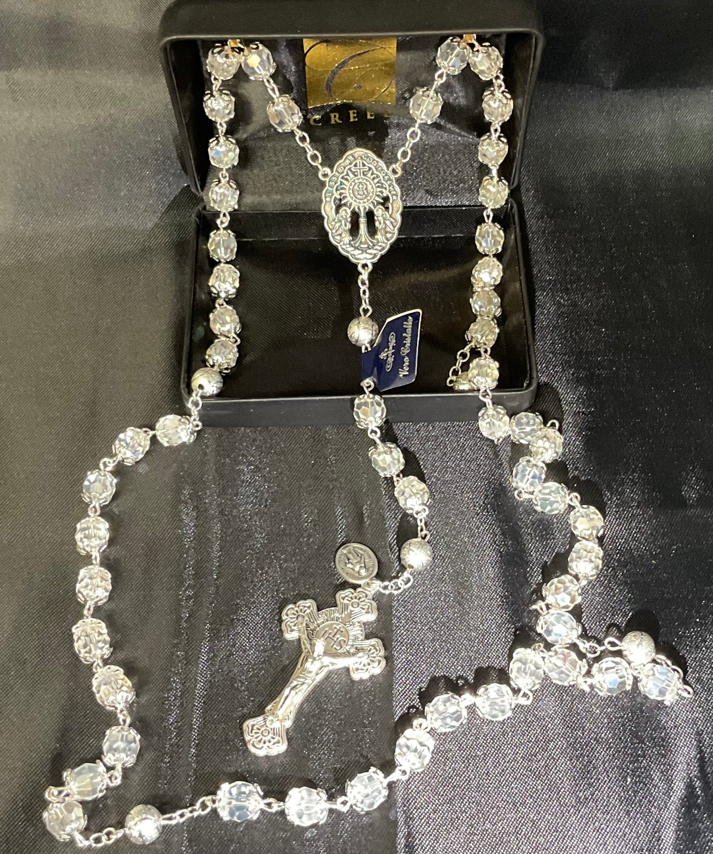 Adoration Crystal Rosary