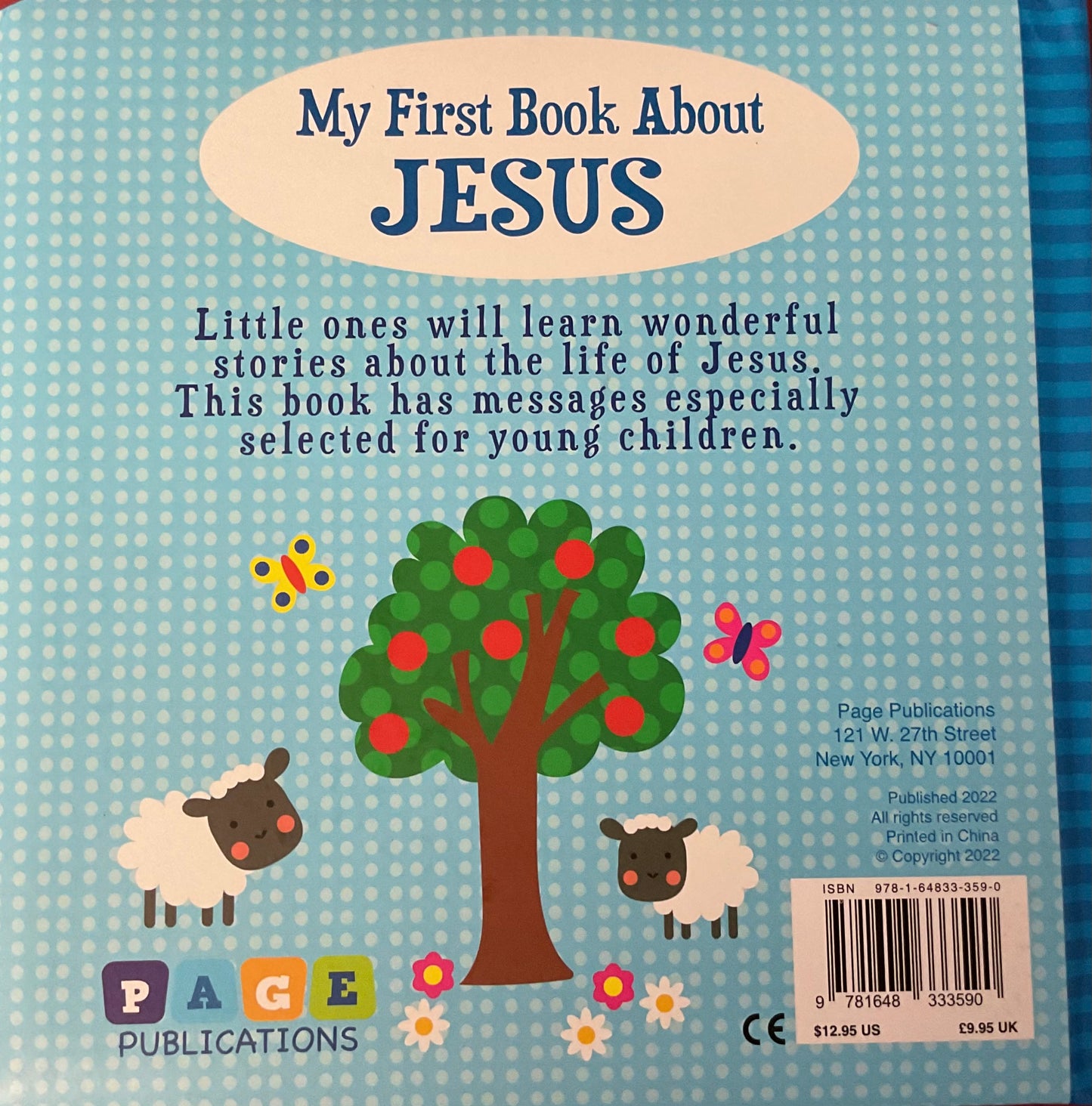 My First Book About Jesus