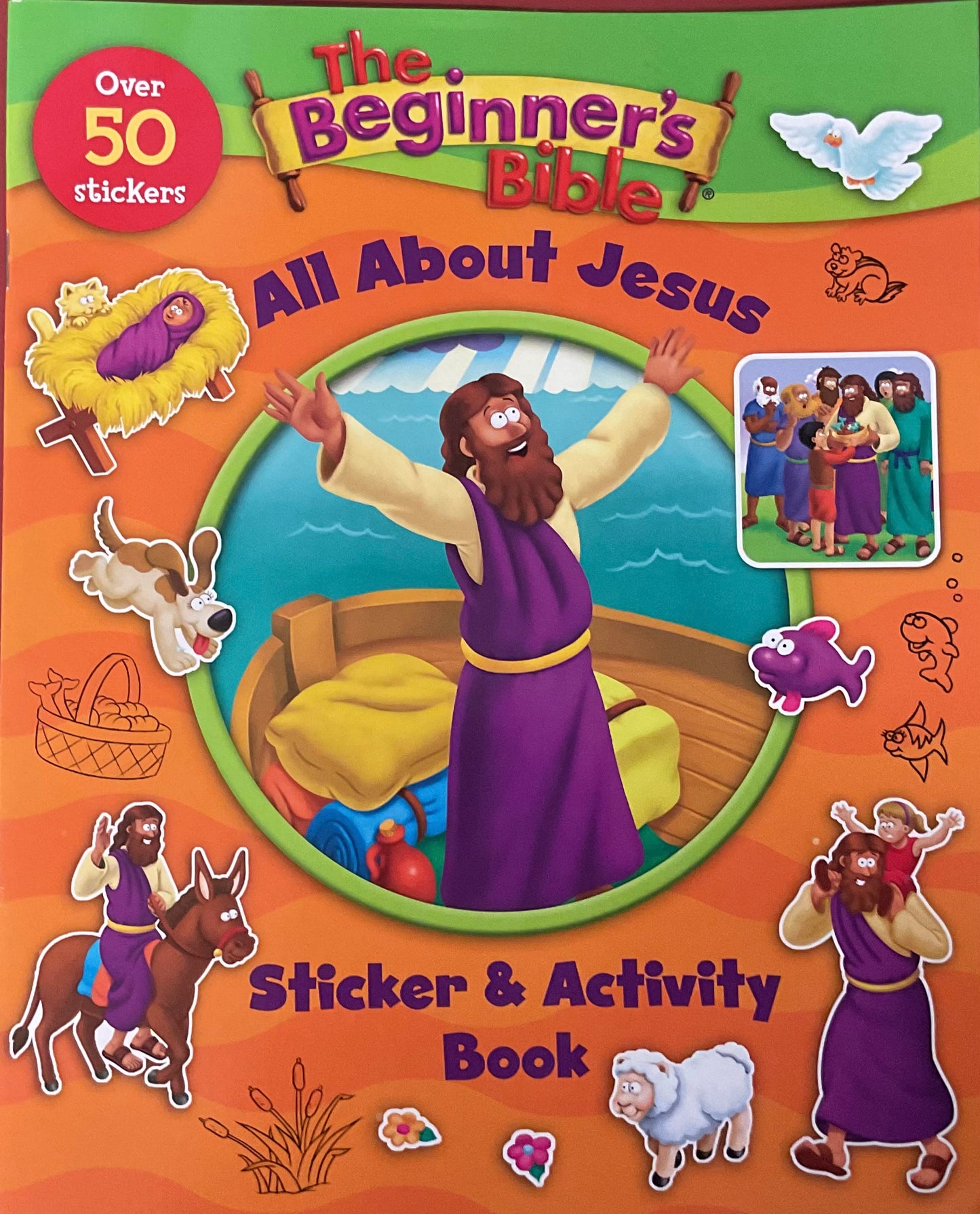 All About Jesus Sticker & Activity Book