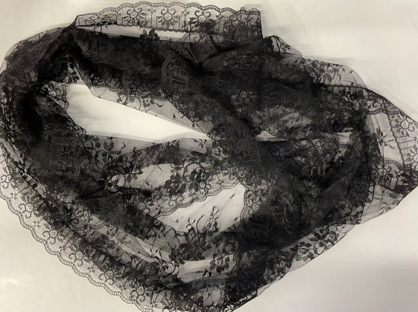 Black Infinity Chapel Veil