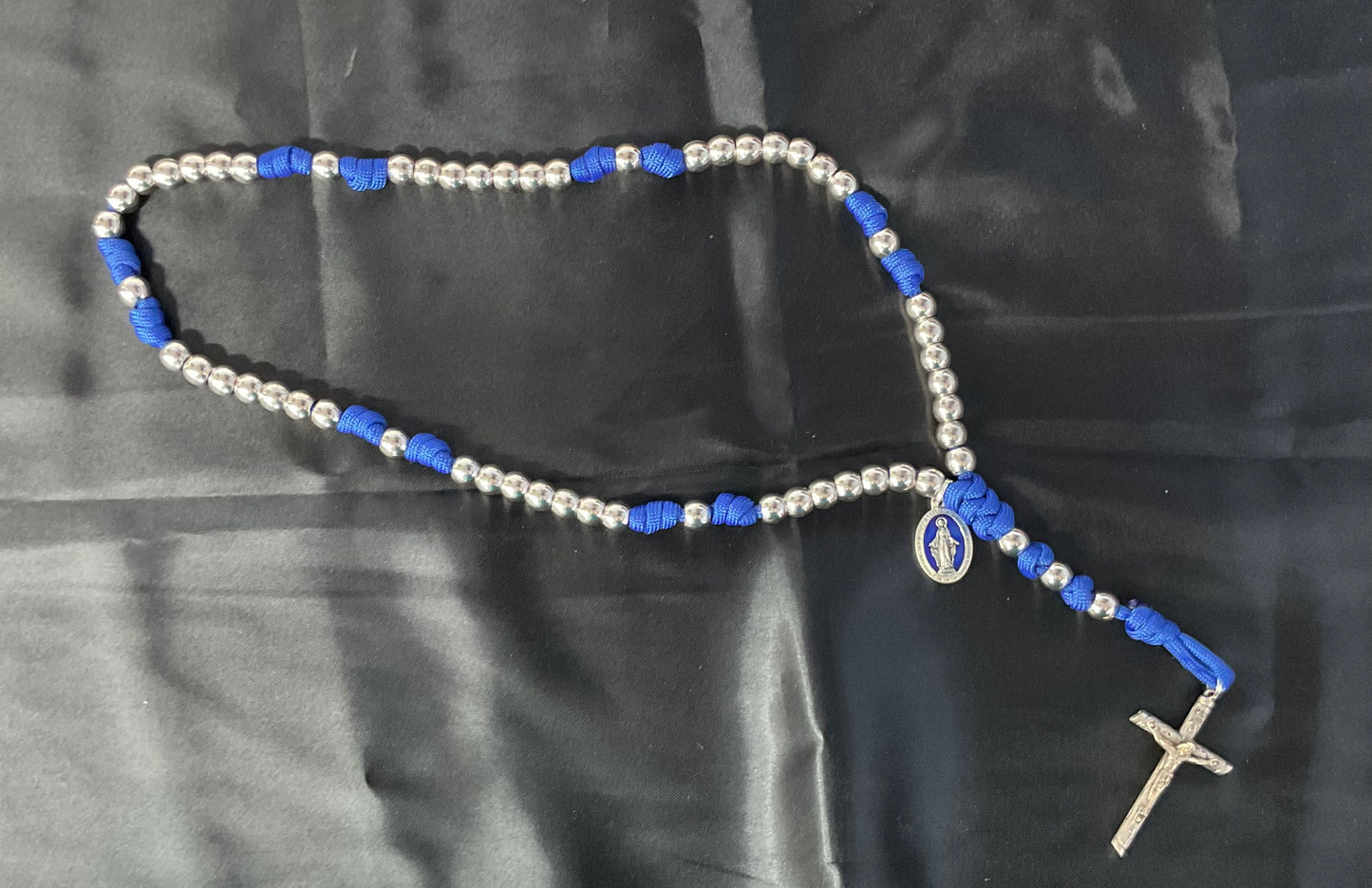 Silver Bead 7 Sorrow Chaplet