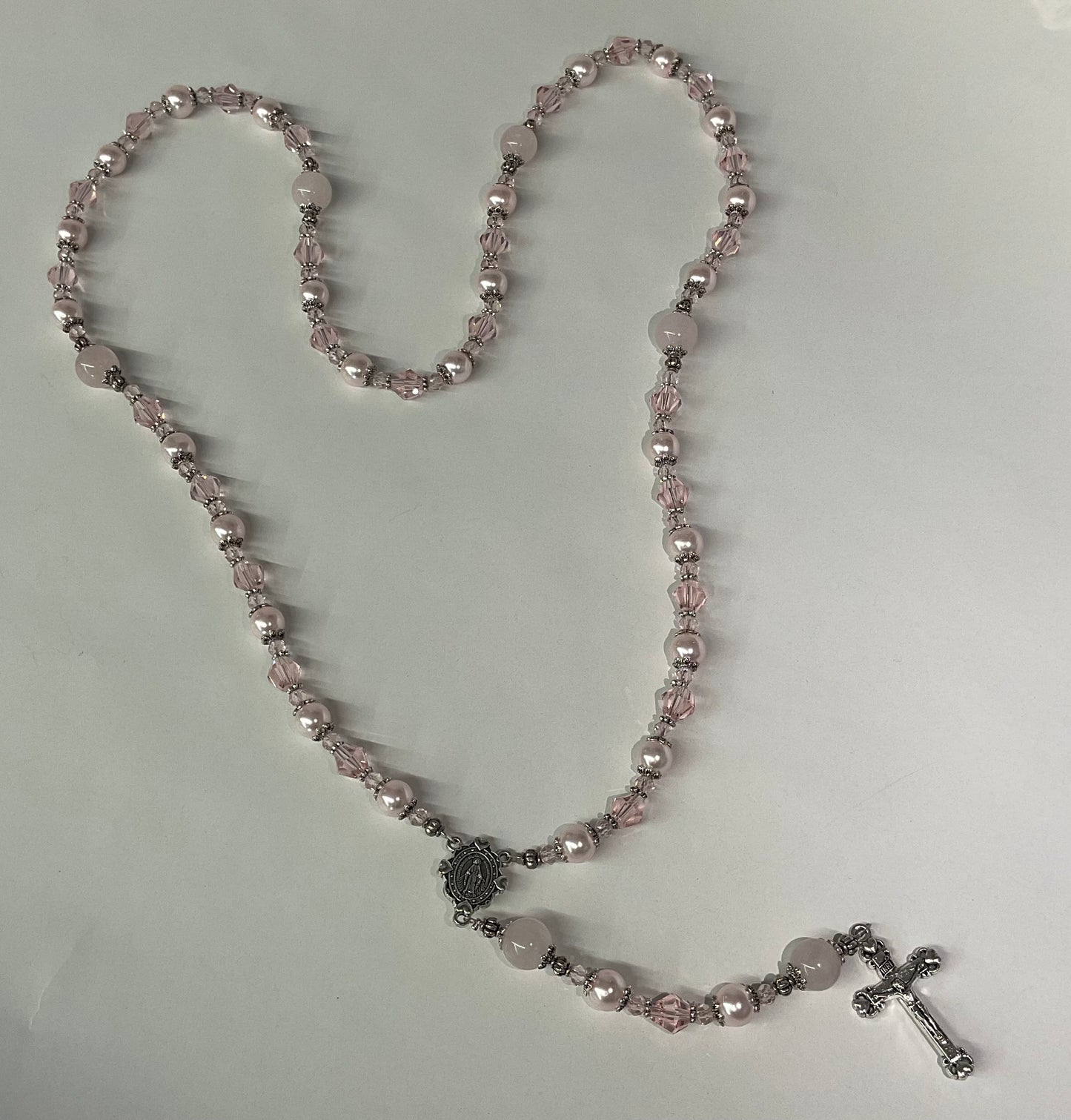 Amore Mio Rosary - Pink