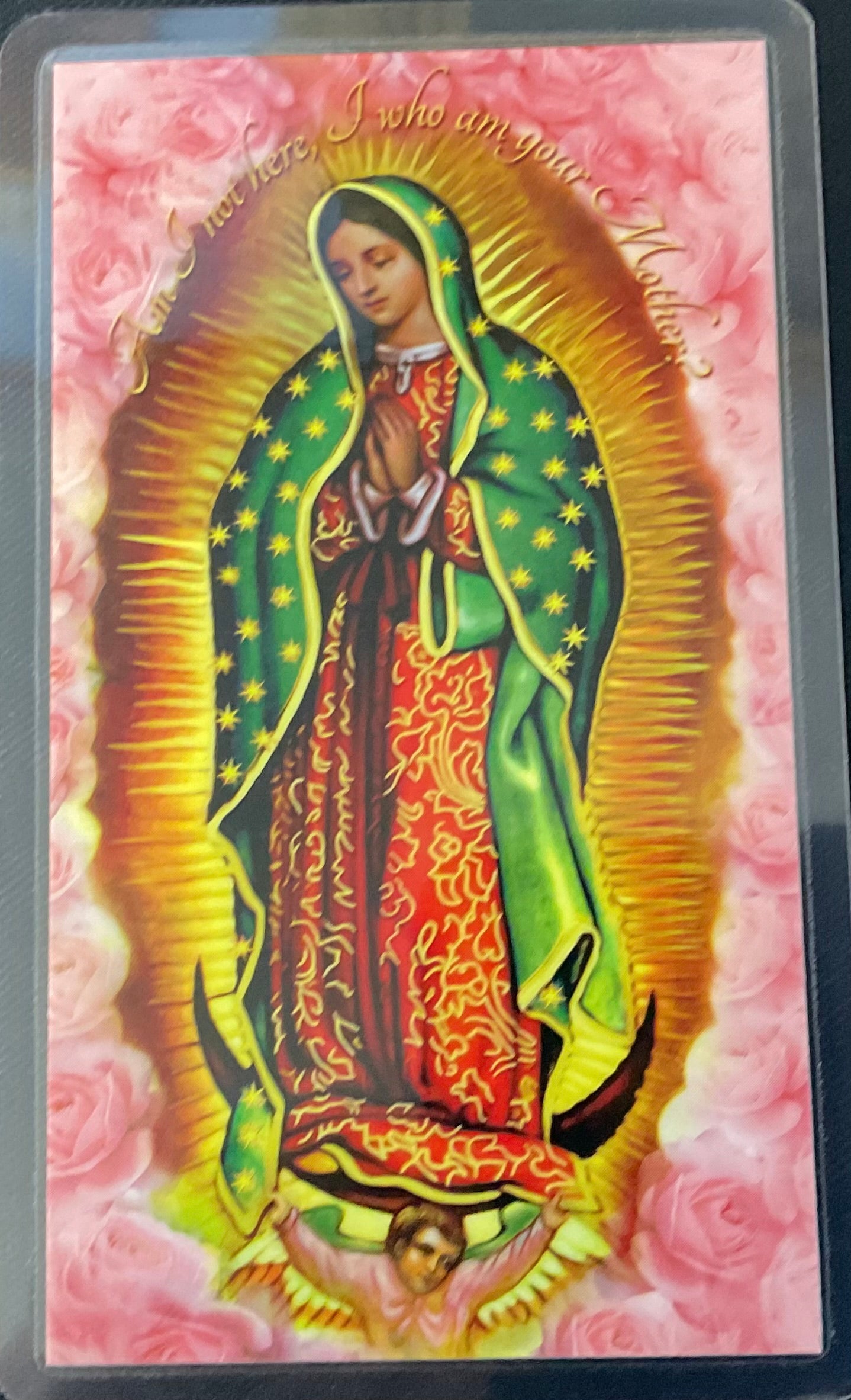 Our Lady of Guadalupe Prayer Card
