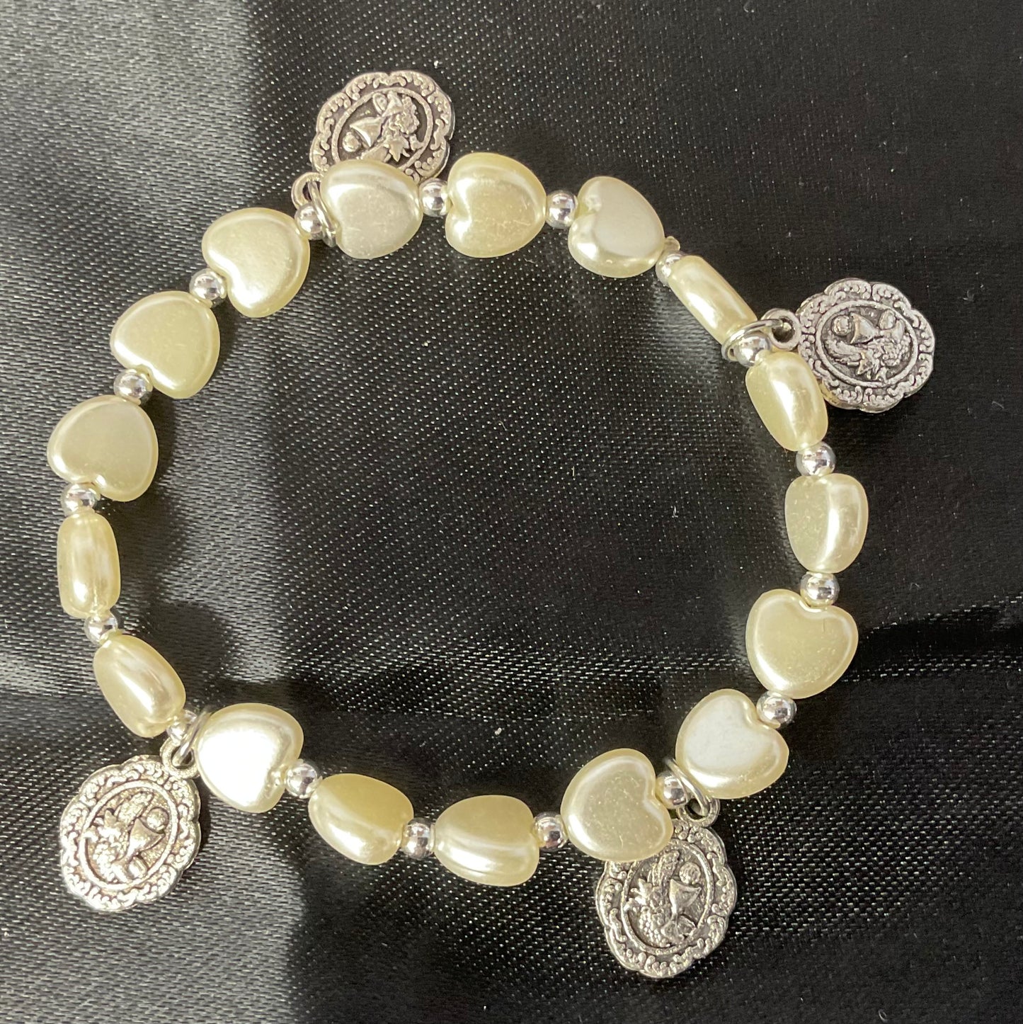 Pearl Holy Communion Braclet