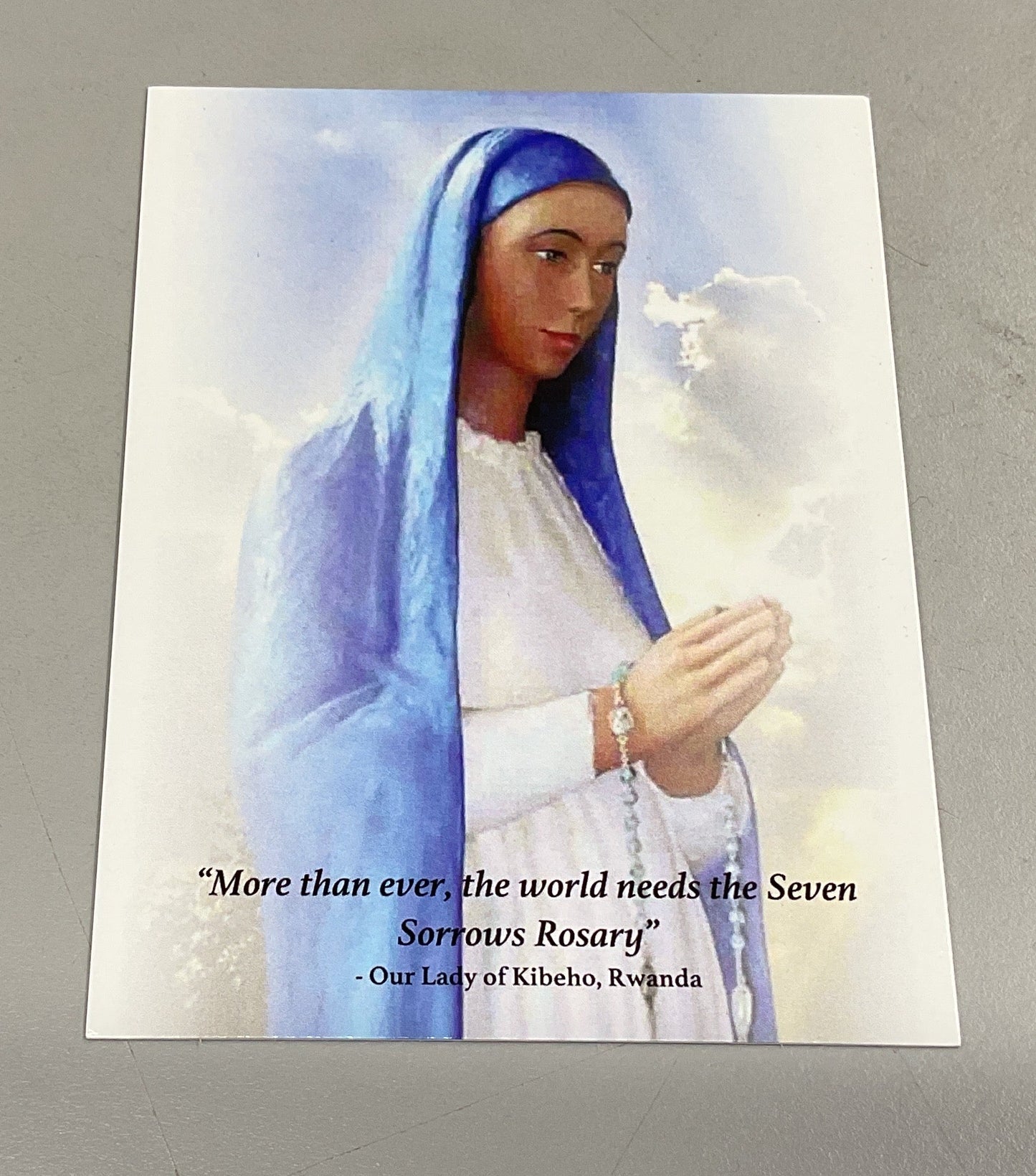 How to pray the Seven Sorrows Rosary of Virgin Mary