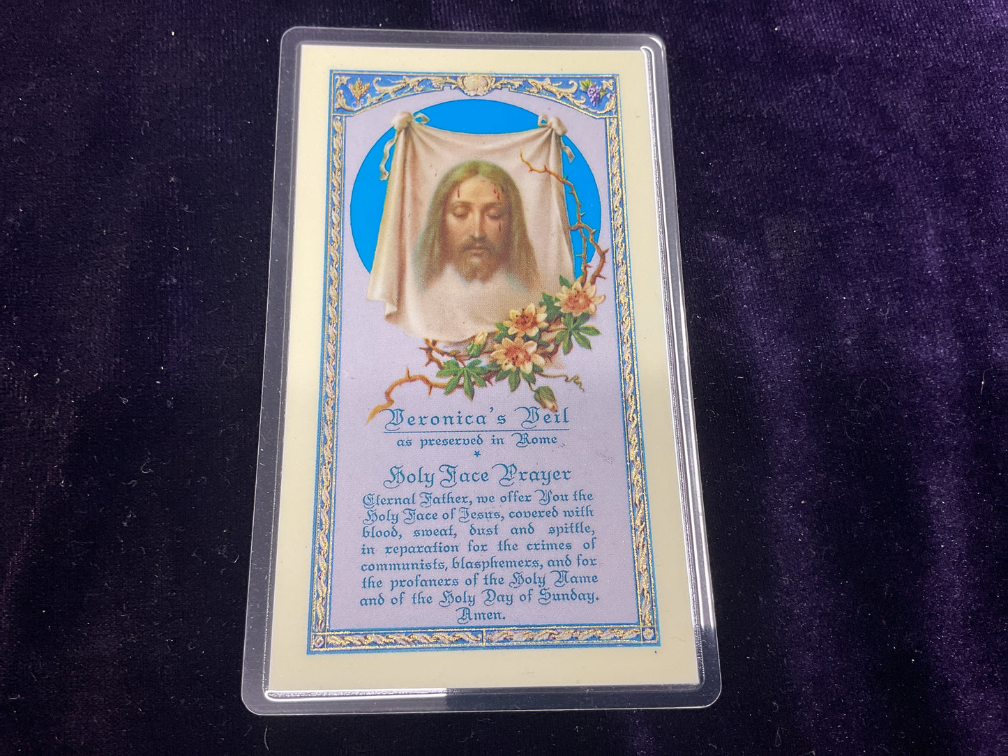 Prayer to the Holy Face
