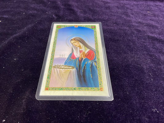 Prayer to the Mother of Sorrows