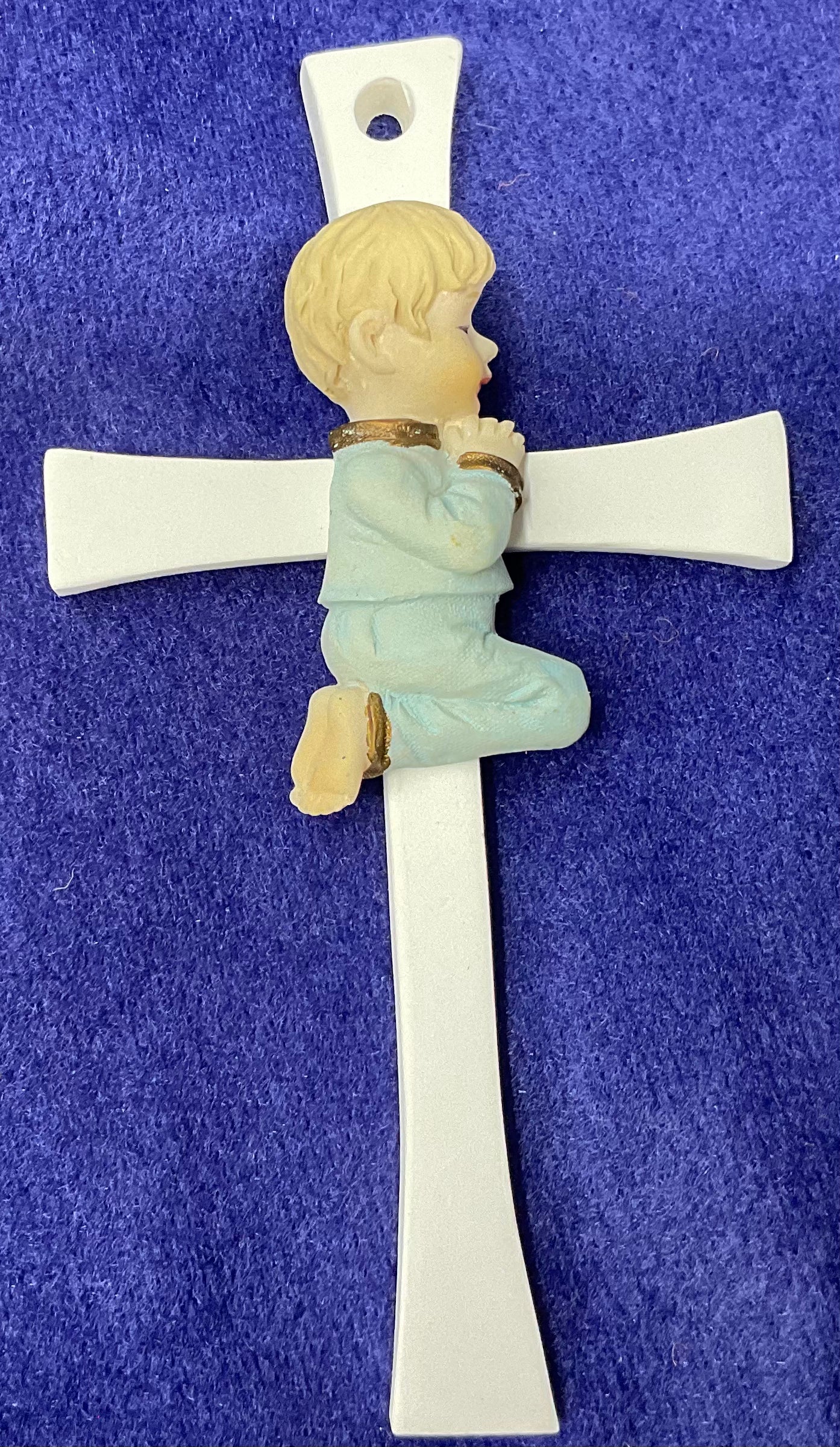 Boy Resin Cross