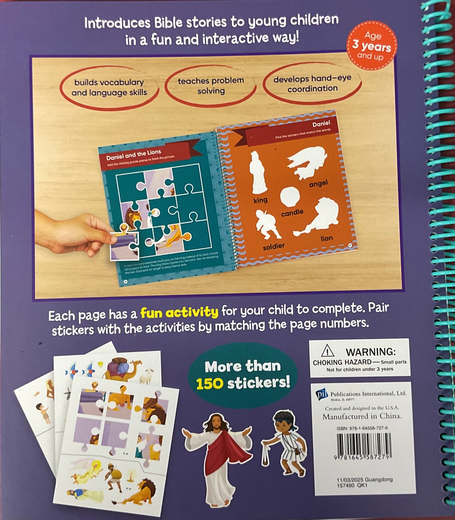 Sticker Activity Bible
