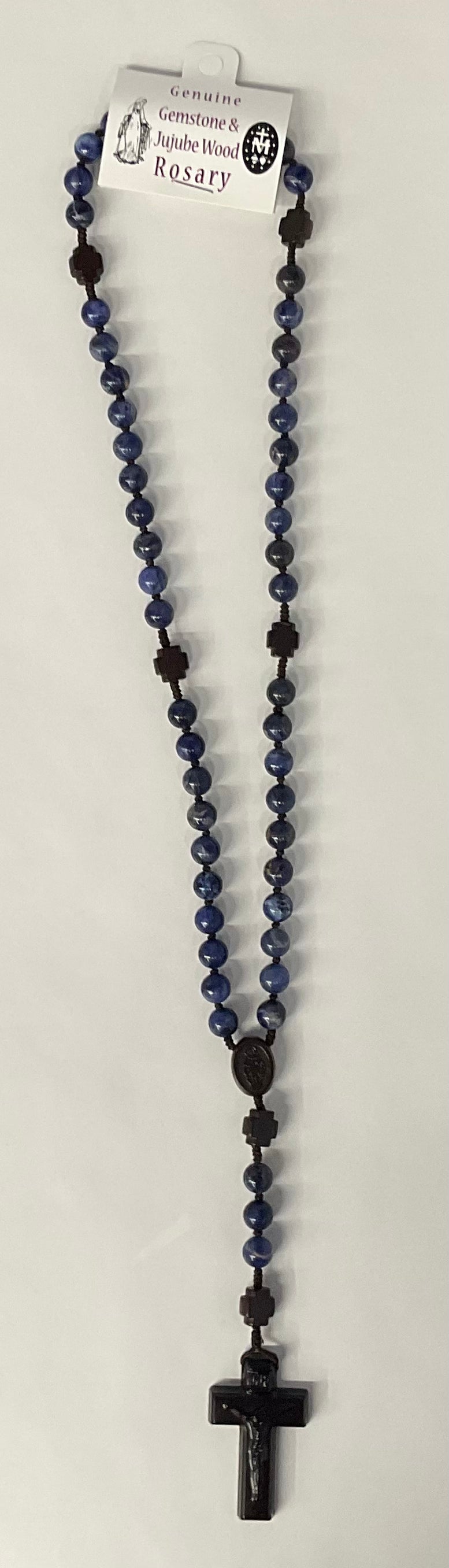 Genuine Gemstone & Jujube Rosary
