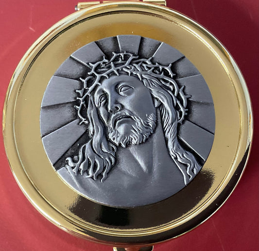 Gold Pyx Ecce Homo