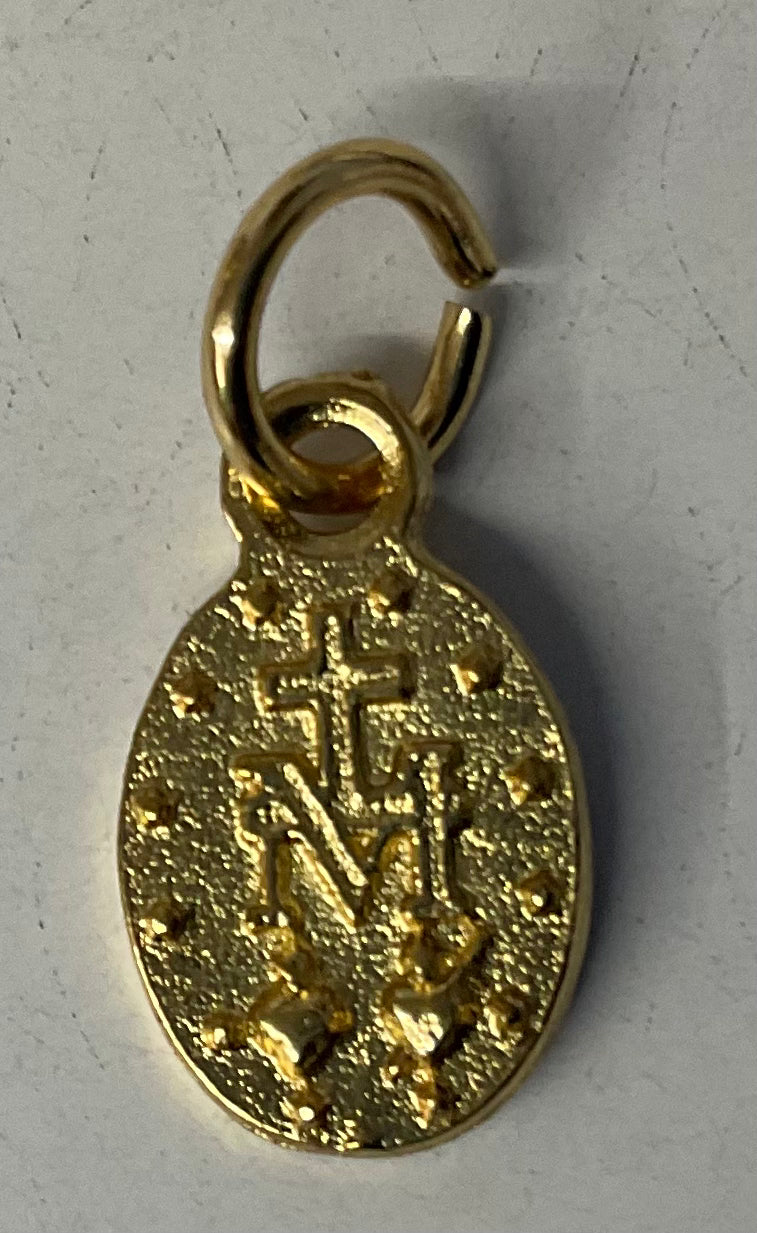 Small Miraculous Medal Gold