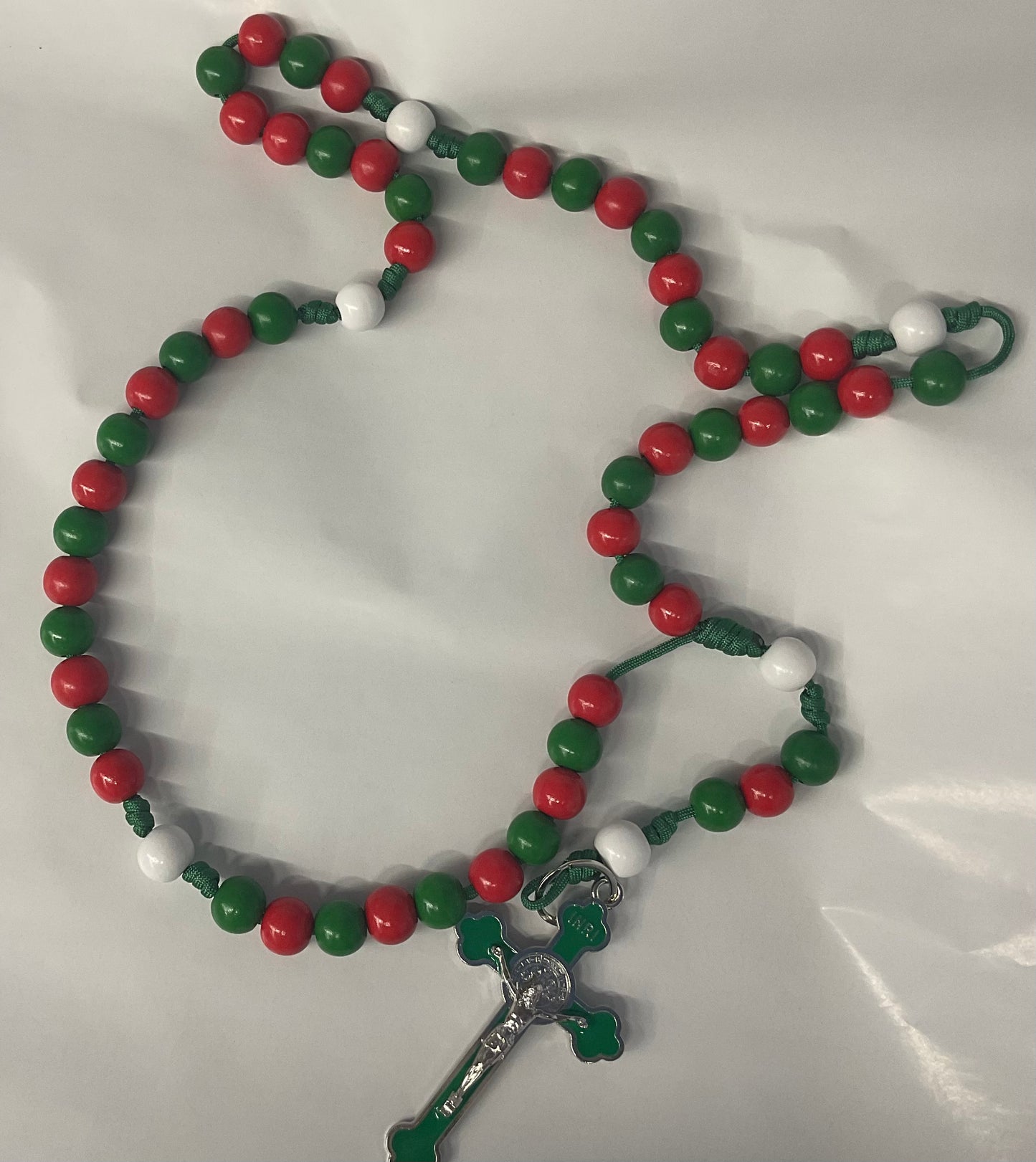 Large Bead Christmas Rosary