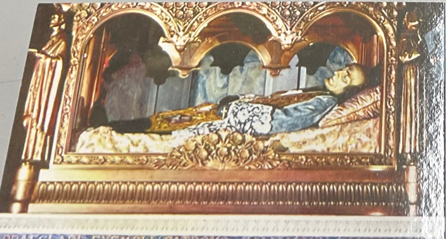 Saint Jean Baptiste Marie Vianney Prayer Card