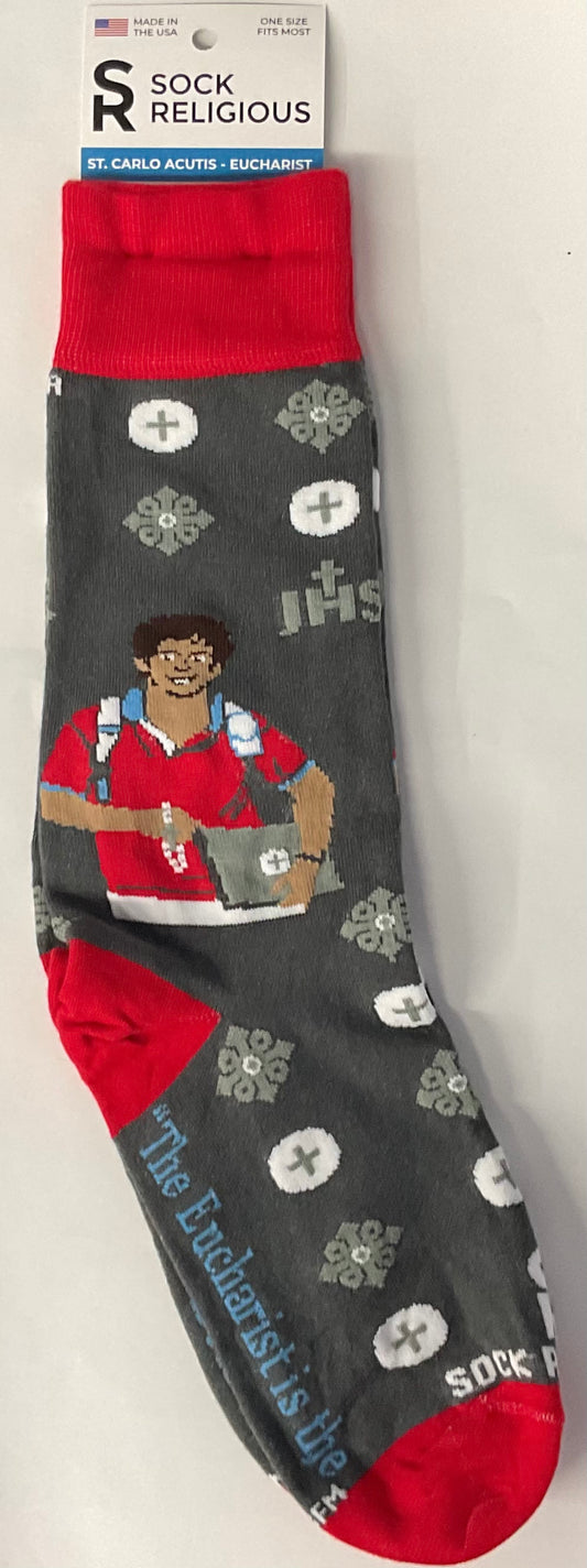St. Carlos Acutis Socks