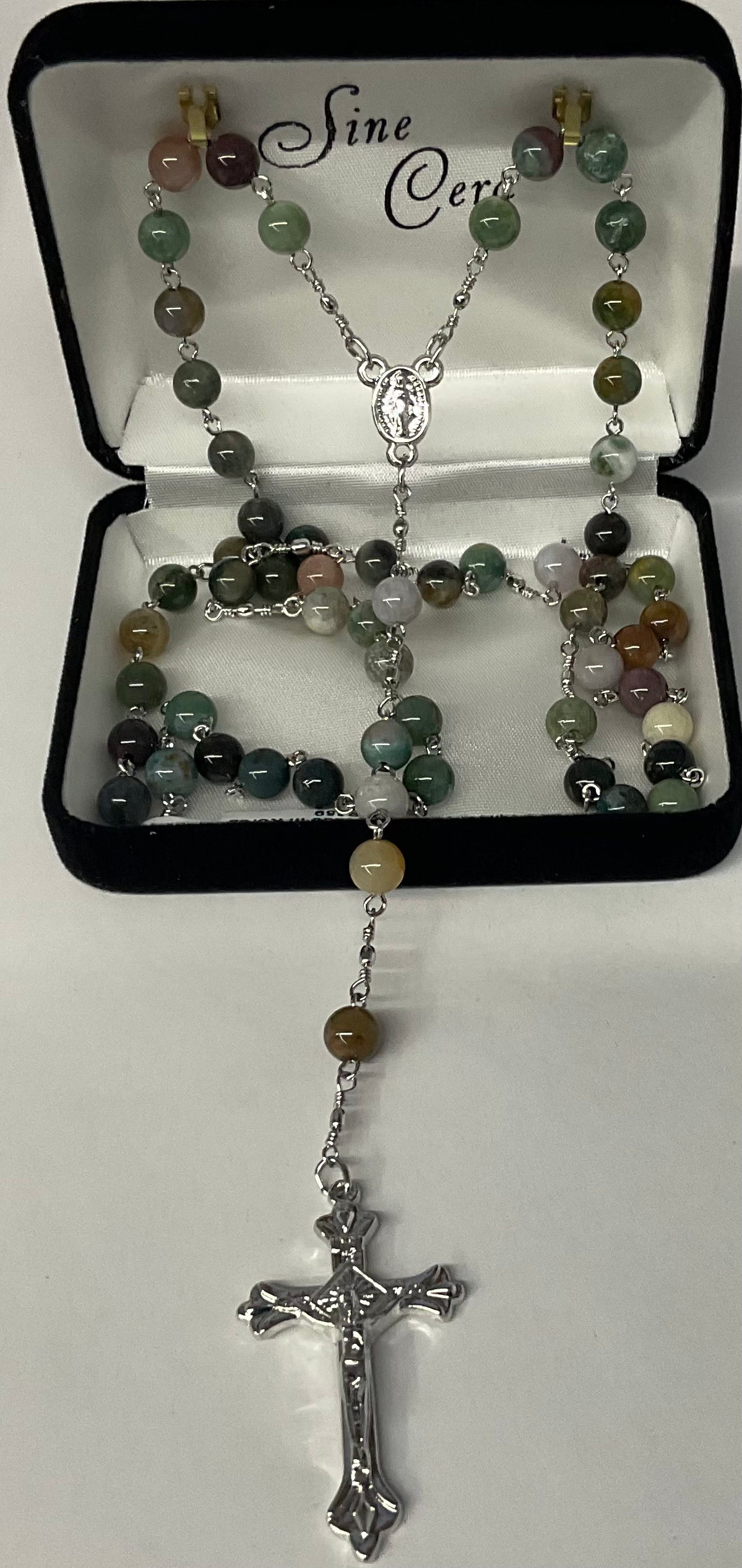 Multicolor Onyx Rosary