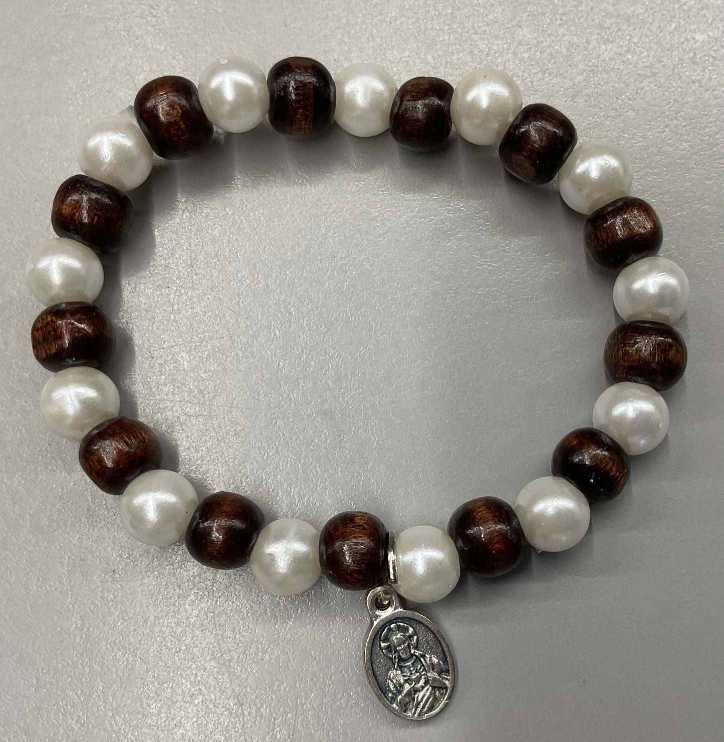 Sacred Heart Stretch Bracelet