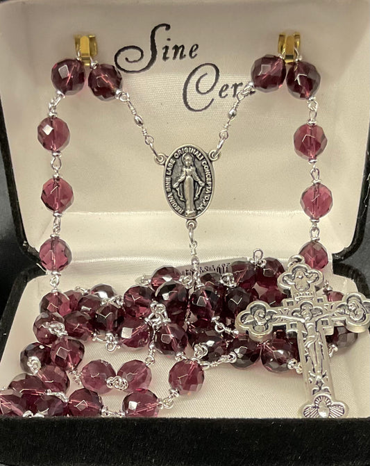 Indigo Crystal Rosary