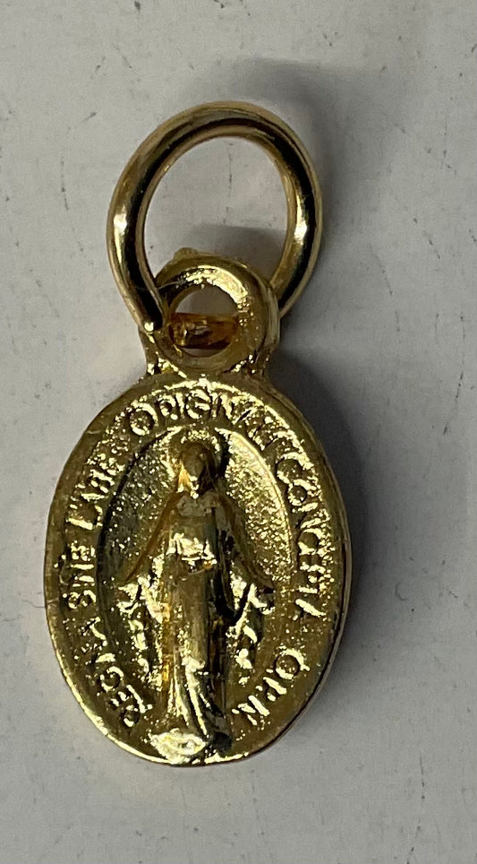 Small Miraculous Medal Gold