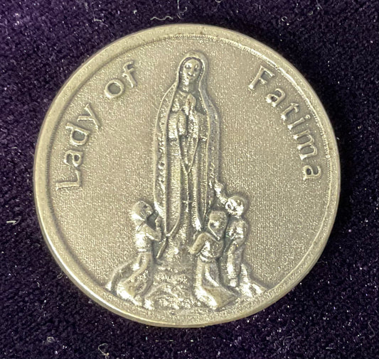 Lady of Fatima Prayer Coin