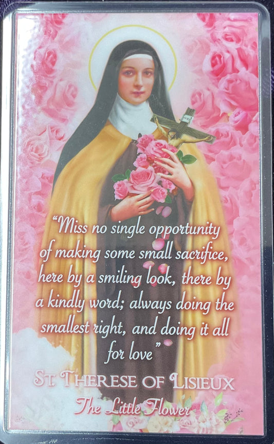 St. Therese of Lisieux Prayer