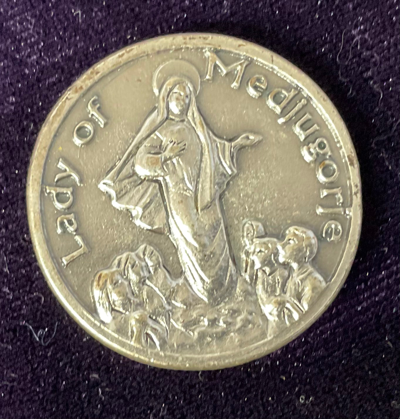 Our Lady of Medjugorje Prayer Coin