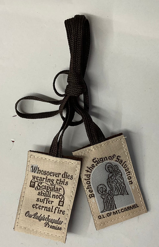 brown scapular no medals