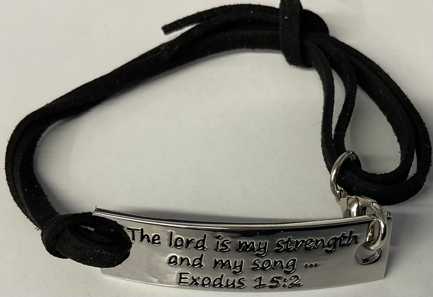 Exodus 15:2 Cord Bracelet