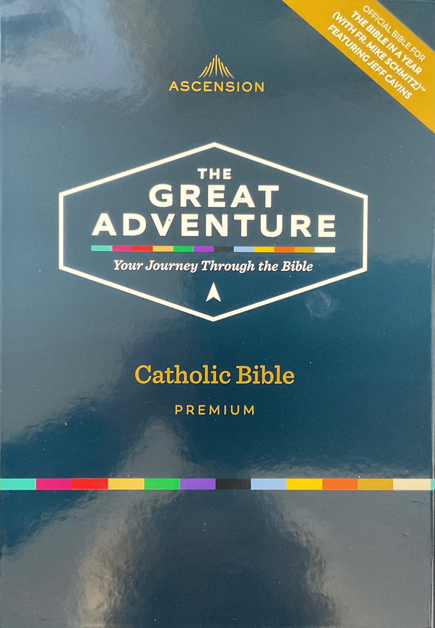 Great Adventure Bible made with Brown Goat Skin
