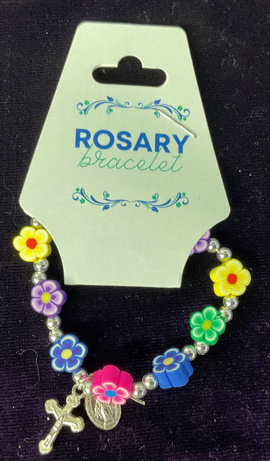 Flower Multi Color Bracelet