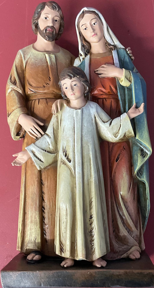 8” Holy Family Statue