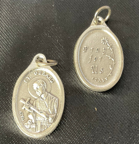 St. Gerard Oxidized Medal