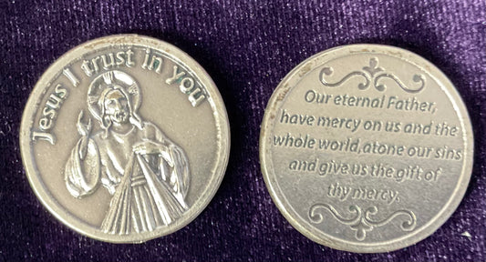 Divine Mercy Prayer Coin