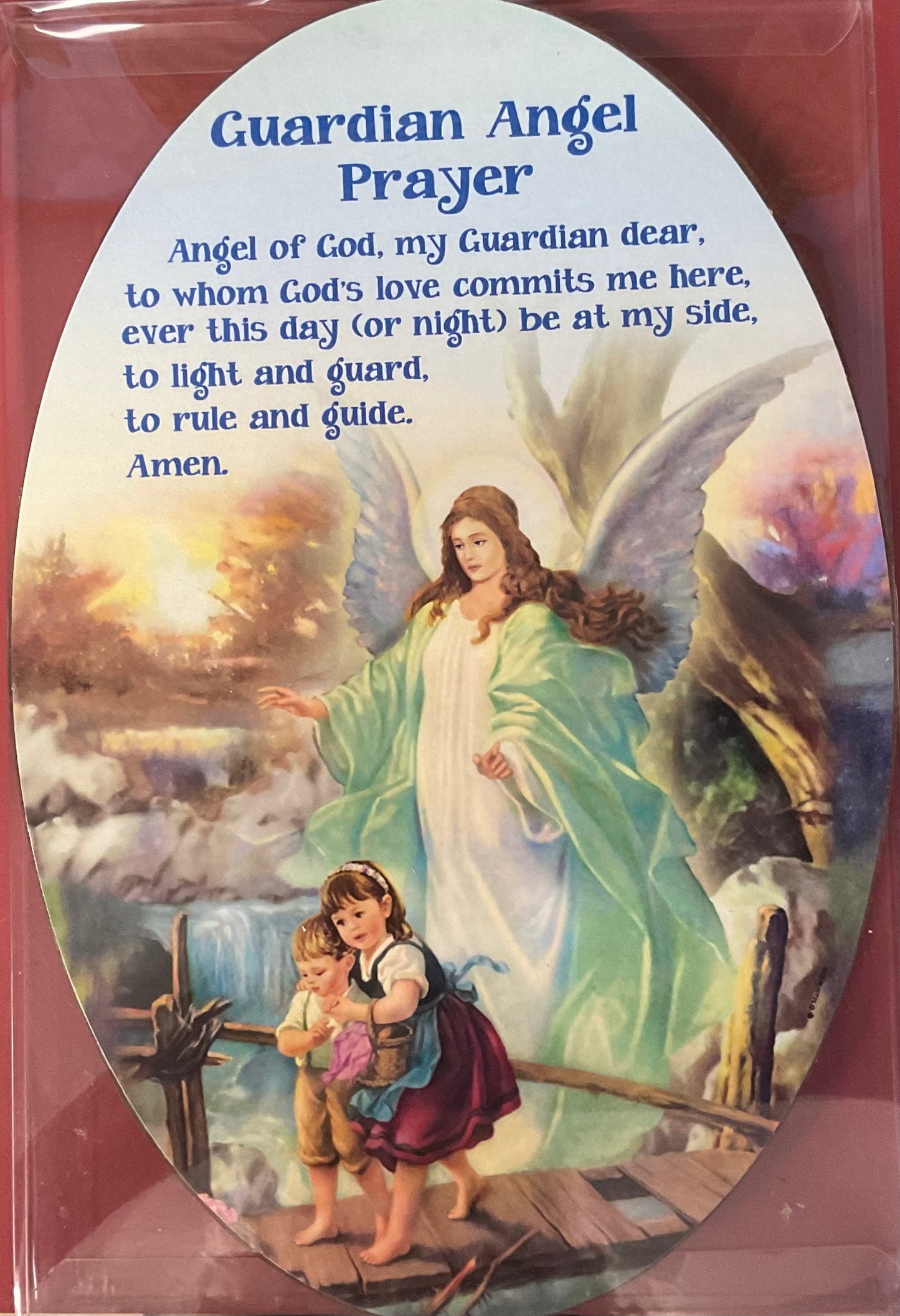 Guardian Angel Plaque