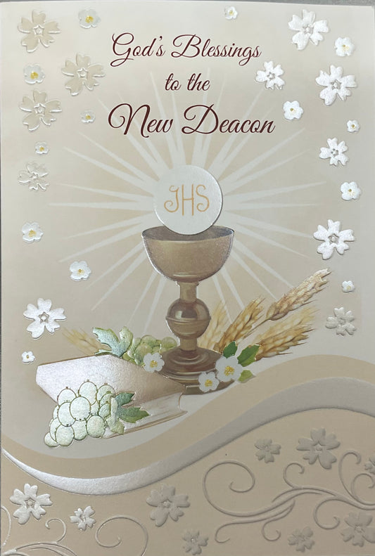 God’s Blessings to the New Deacon